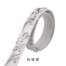 PVC线条自粘镜边框线条装修客厅电视背景墙门框吊顶自贴