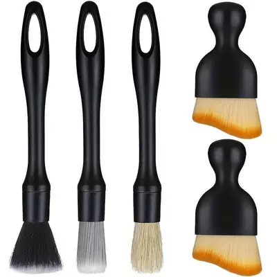 Car Detail Brush 3,5,6-piece Wheel Car cleaning tools - 5-piece-set-1-bag