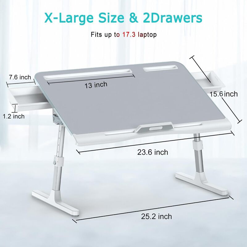 Laptop Bed Table Foldable Folding Folding Table Portable Study Desk Laptop with Cup Holder Laptop Bed Table Foldable Folding Folding Table Portable Study Desk Laptop with Cup Holder