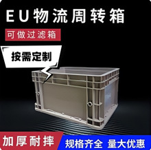 实体厂家EU箱长方形特大周转箱物流箱加厚可加盖纳箱塑料盒业物料