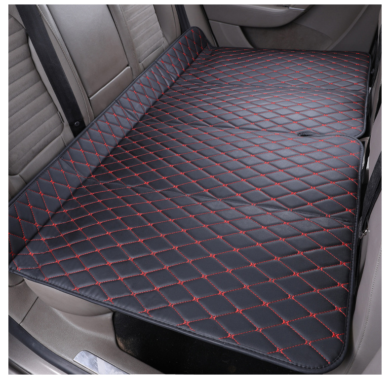 Car Rear Seat Modification Foldable Travel Bed for Car, a Sleeping Essential for Cars, Suitable for All Seasons, No Need for Inflating
