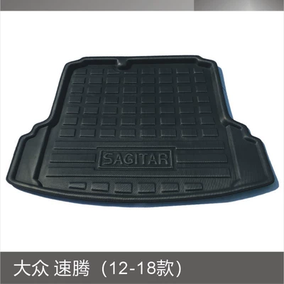 Trunk Mat 4ID.7 Trunk Mat - volkswagen-sagittarius-12-18-black