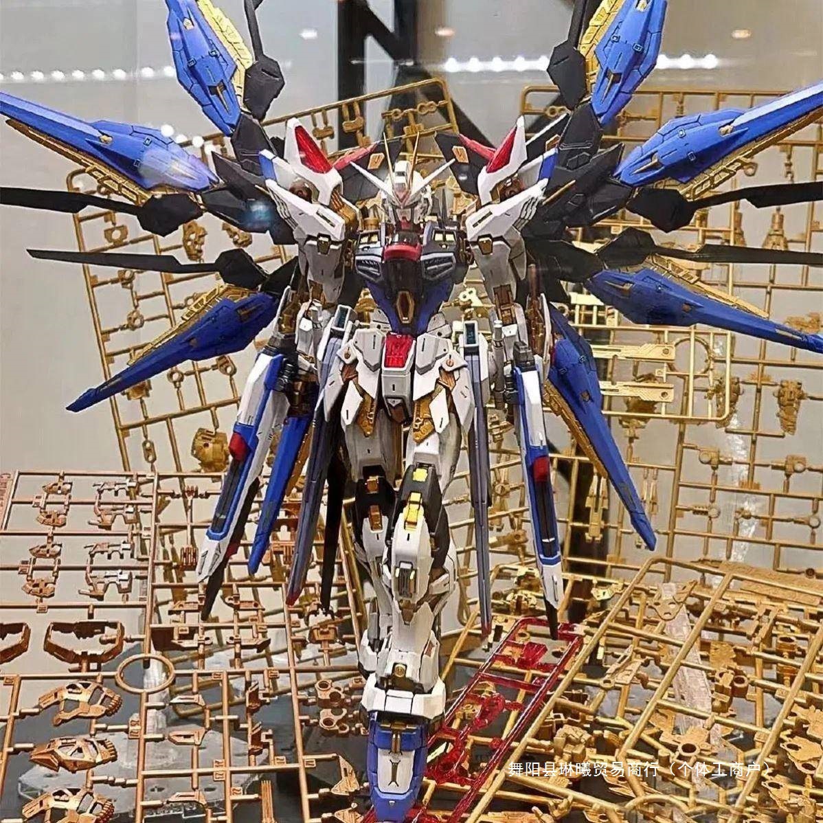 Building Block Boy Assembly Toy Model Hg Unicorn Red Heretic Angel Extraordinary Attack Free Figure