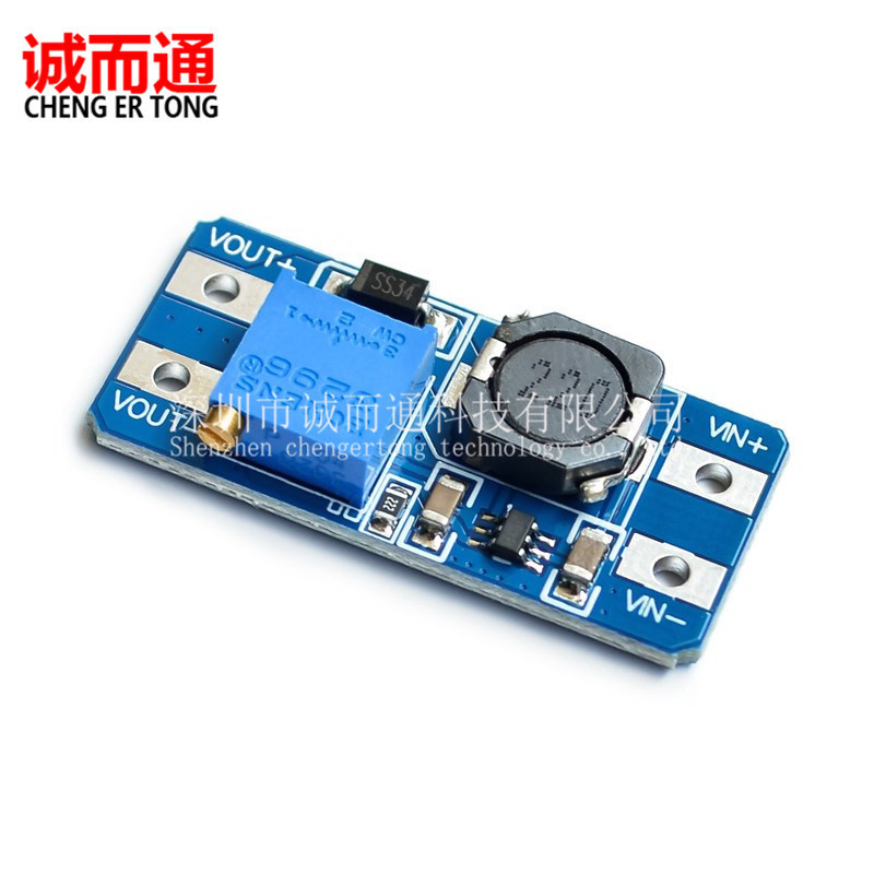 DC-DC升压模块2A升压板输入电压2-24V升5/9/12/-28V可调 2577新款