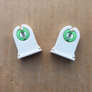 T8 bracket head lamp holder head LED lamp holder lamp foot fluorescent lamp fluorescent lamp old accessories lamp tube full