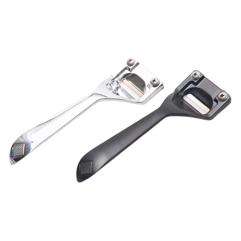 DIY herramienta de cuero hecha a mano de cuero cuchillo de adelgazamiento herramienta de pelado material de cuero fino herramienta de Arte de cuero Dispositivo de adelgazamiento