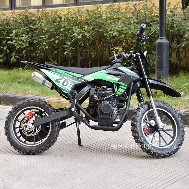 Four-Stroke Small Off-Road Vehicle 49Cc Mini Kidsren's Small Race All-Terrain Mountain Motorcycle Beach Sports Car