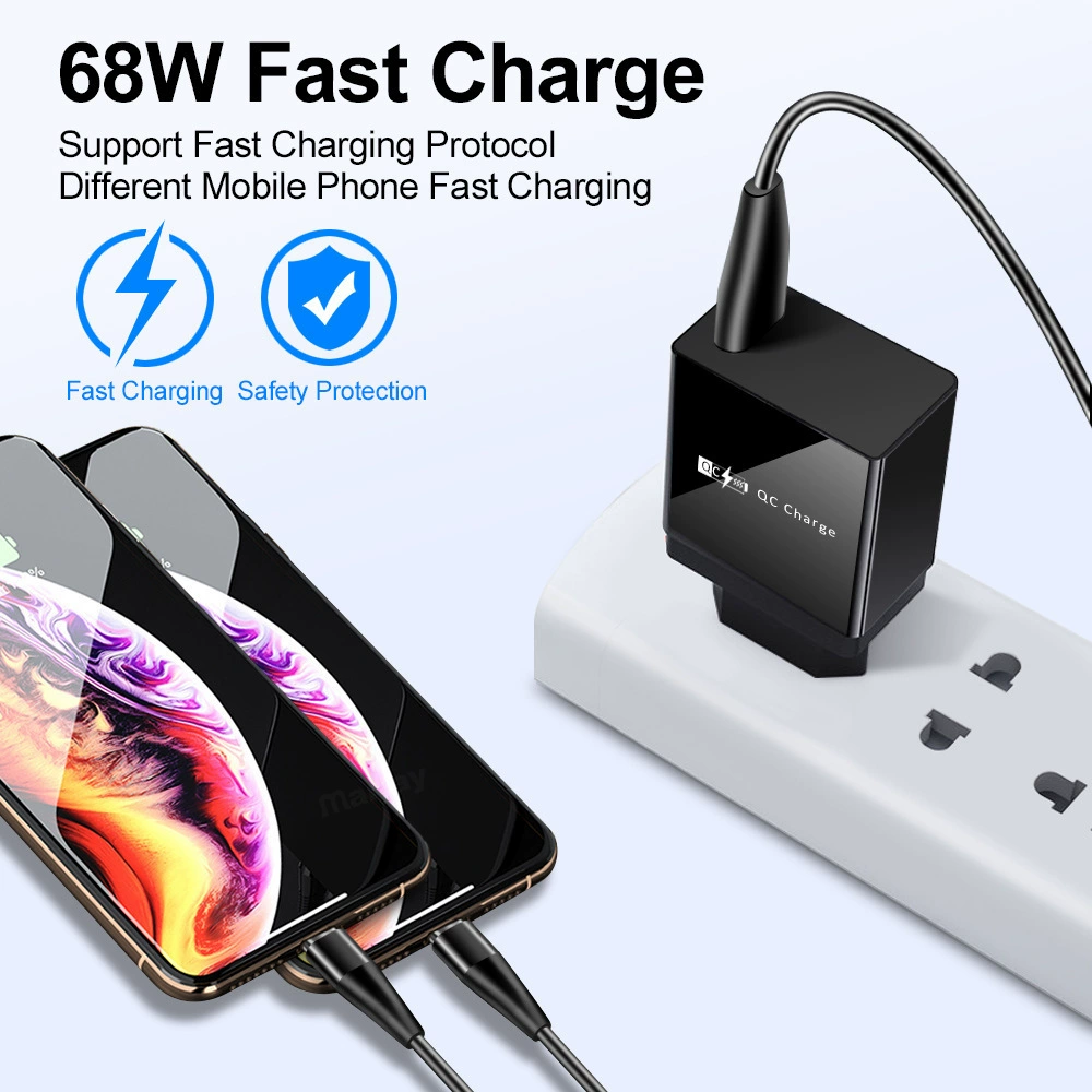 Huawei, мобильный телефон, совместимое зарядное устройство, 68 Вт