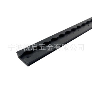 Lightweight Embedded 6061 Aluminum Track L Track Rail Embedded Sunken Quick Loading and Unloading Fixed Track