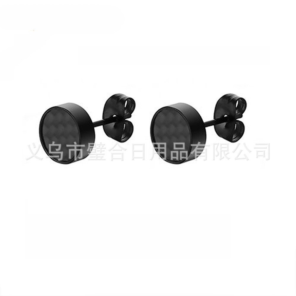 2022 nueva moda de los hombres de moda de las mujeres solo negro de titanio de acero