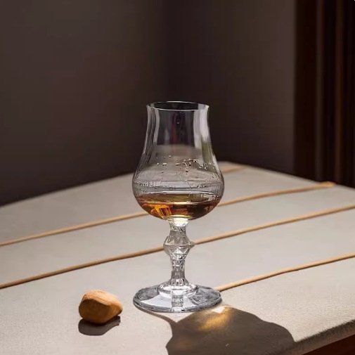 Tazas de vino de pie alto, tazas de cristal de whisky de malta única, tazas de cristal de whisky de alta calidad, tazas de cristal de whisky de malta, tazas de cristal de whisky de alta calidad, tazas de cristal de whisky de malta