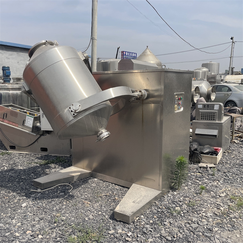 出售二手不锈钢三维混合机  粉末混合设备 2000升食品混合机