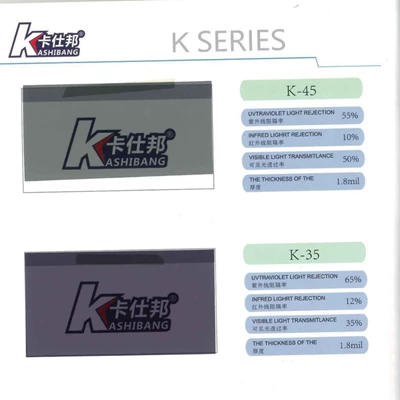 Automotive Film Dyed K Series 1.8Mil Car