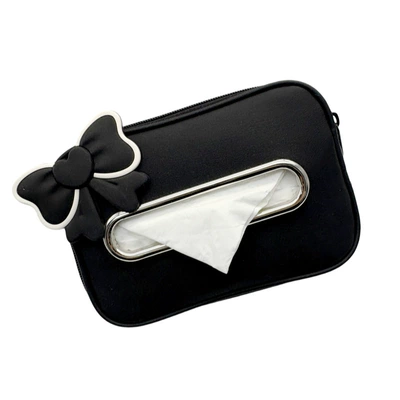 Car tissue box/set, Leather Car Seat Back Hanging