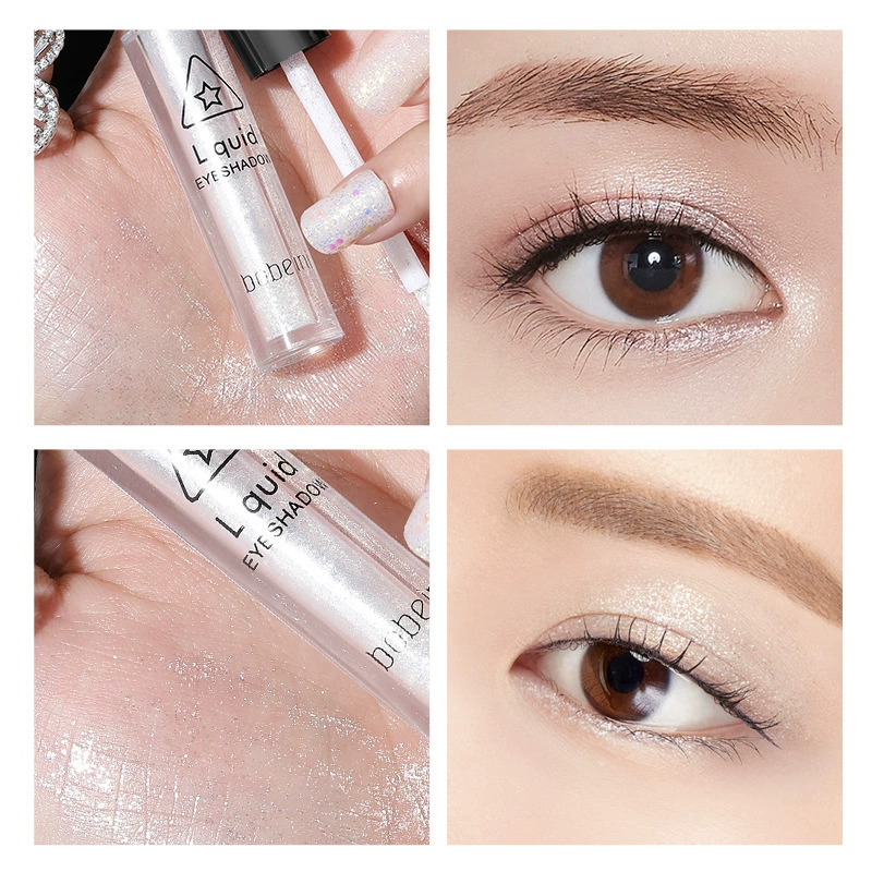 Liquid eyeshadow (Bobeini) — glitter sequins, polarized shimmer, high‑gloss