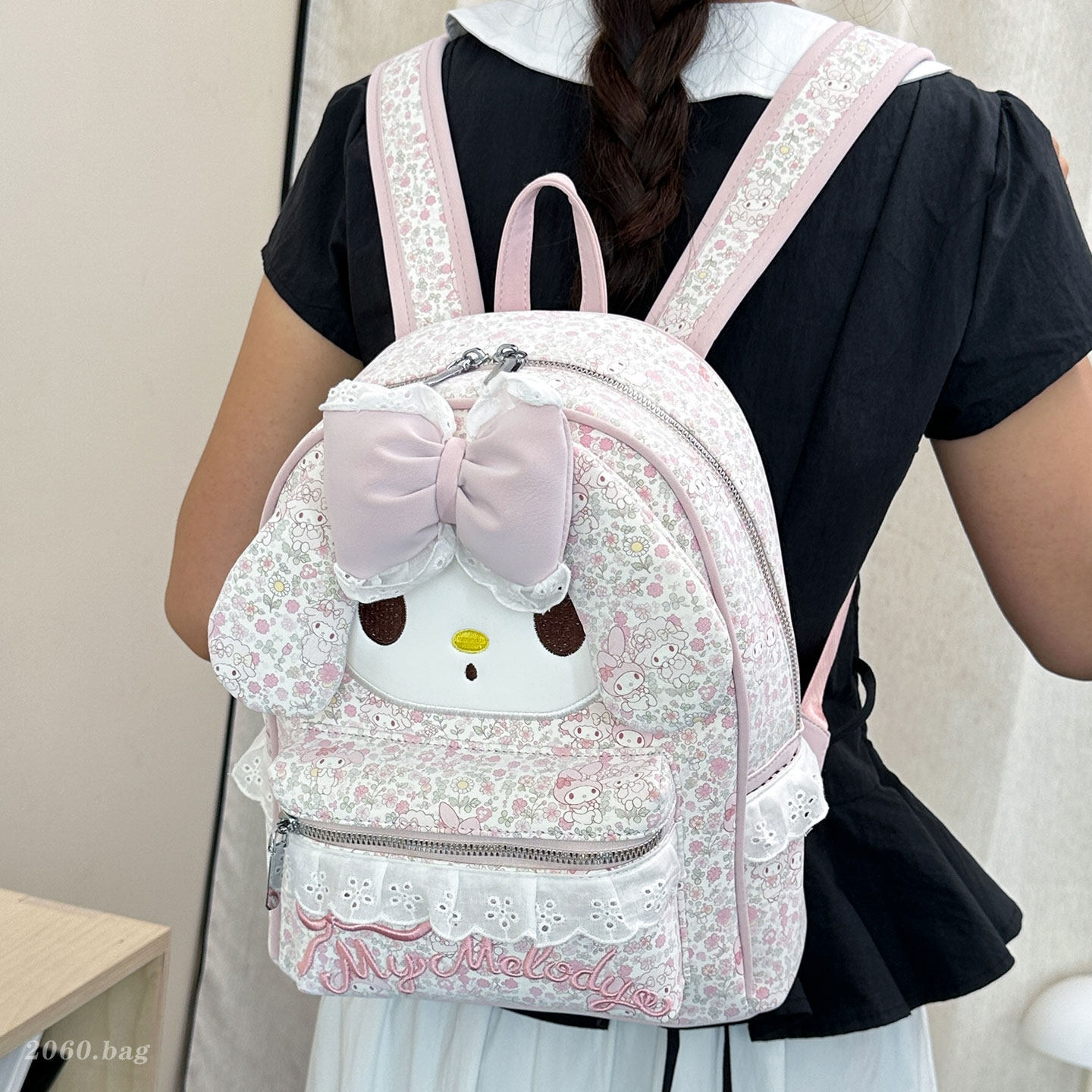 Mochila de estilo de dibujos animados nicho mochila de viaje universal mochila diaria 2026 gran capacidad nueva mujer linda