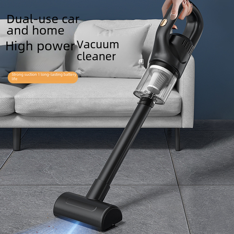 Cross-border charging two-in-one handheld vacuum cleaner household car small portable high-power carpet vacuum cleaner