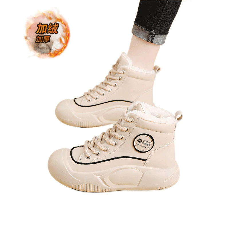 Тёплые низкие ботинки (Martens) — шнуровка, массивная подошва, размеры 35–40