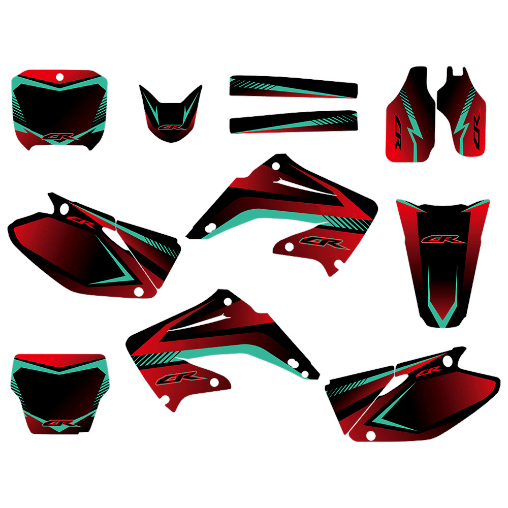 Pegatinas para motocicletas para Honda CR125 CR250 2002 - 2012 conjunto completo de pegatinas