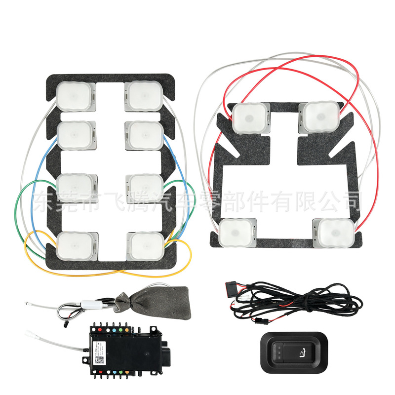Car Seat Massage Modification 12-Point Pneumatic Massage Universal Car-Grade Silent Air Pump Upgrade Kit