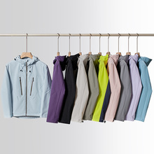 户外跨境订购三防冲锋衣男女冲锋衣印校服防风防水外套登山服