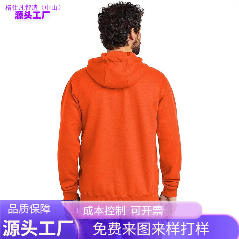 S Cross-Border Exclusive Supply of Carhartt Carhartt Sweatshirts, Trendy Brand, Trendy Men's Sports Casual Zipper Hooded Sweatshirt Jacket