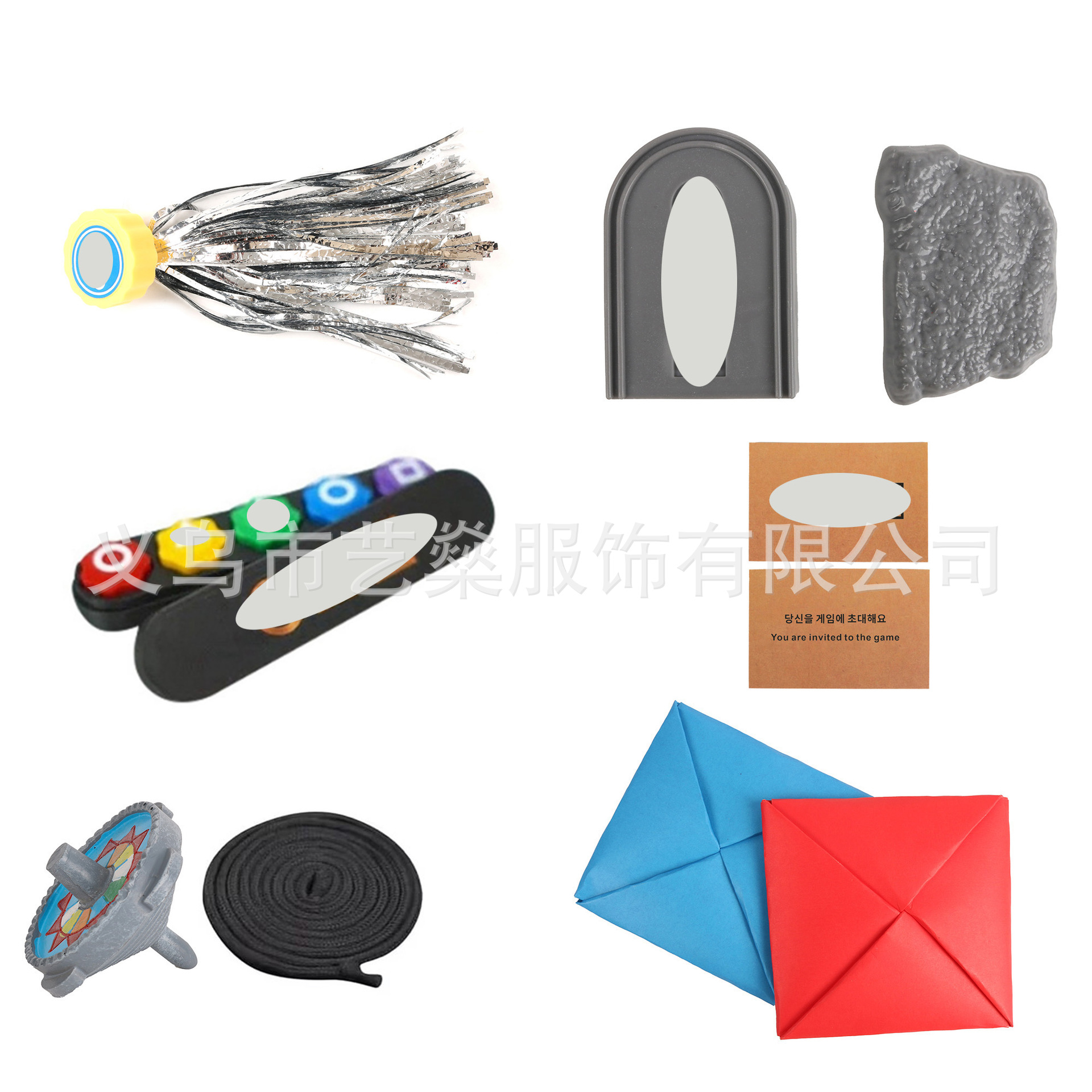 [블랙 롱 플레이트] 세트