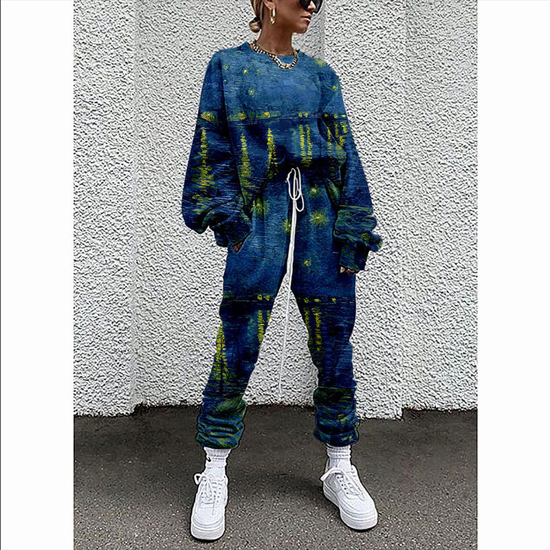 Casual fashion suit women's autumn New 2023 hooded pullover sports long-sleeved sweater two-piece leggings Casual fashion suit women's autumn New 2023 hooded pullover sports long-sleeved sweater two-piece leggings