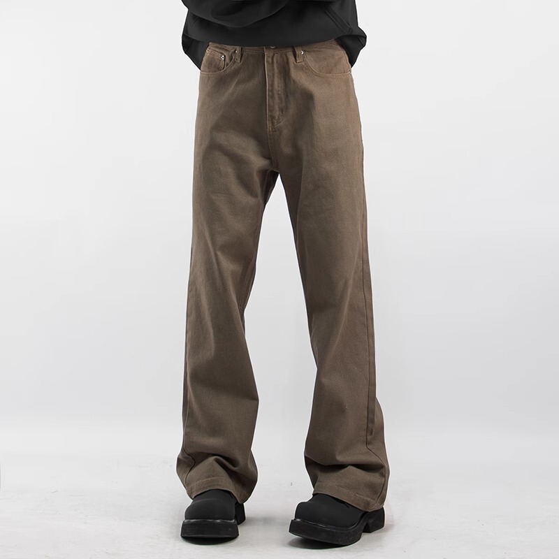 Men's Jeans, Men's Spring and Autumn American-Style Washed Cleanfit Loose Straight-Leg Versatile Workwear Casual Pants Men's Jeans, Men's Spring and Autumn American-Style Washed Cleanfit Loose Straight-Leg Versatile Workwear Casual Pants
