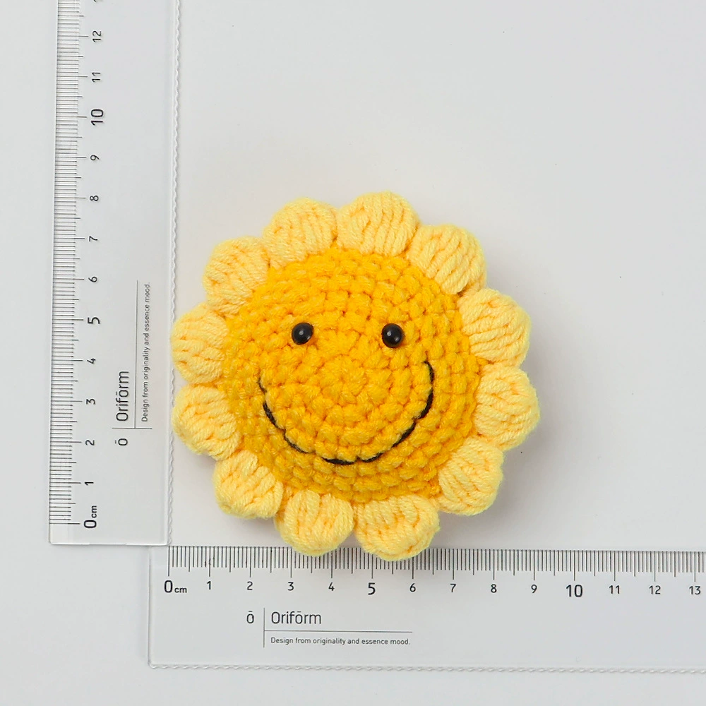 Яблоко, подвеска handmade, клубника, вязаная брелок, подсолнух, оптовая