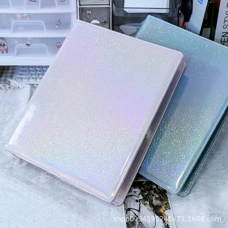 A4九宫格3寸6寸卡册追星明信片A5拍立得相册收纳册小卡片收集册子