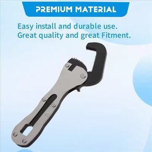 Portable Multifunctional Wrench Mini Short Pipe Pliers Wrench Mini Thick Wrench Mini Automatic Adjustment Wrench