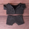Classic suit jacket, trousers, set, 2 pieces
