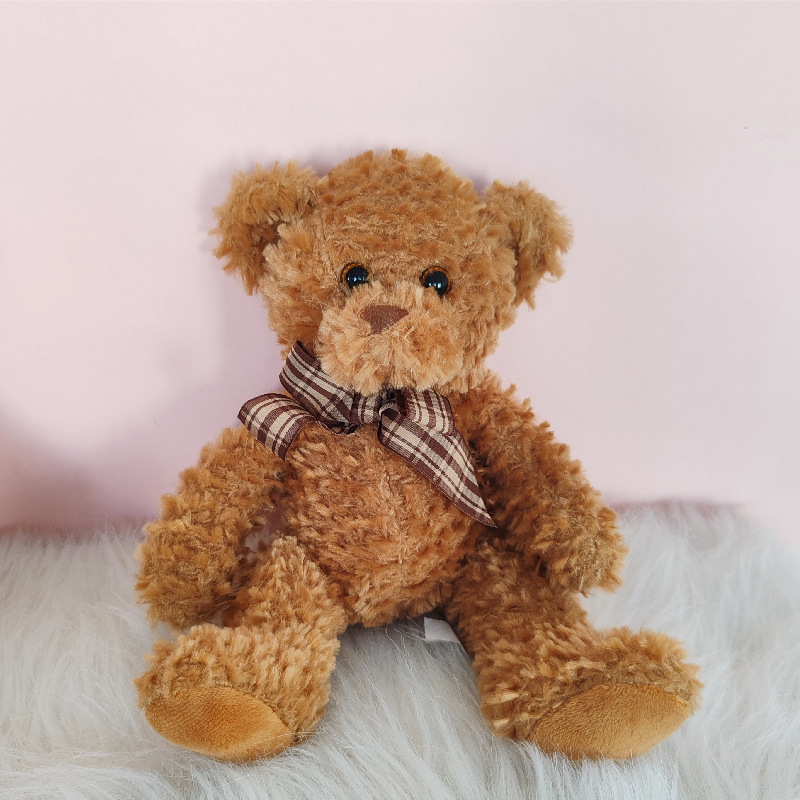 Lindo suéter oso muñeca peluche peluche oso muñeca regalo de cumpleaños máquina de captura muñeca al por mayor transfronteriza