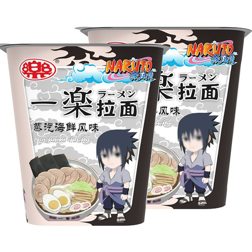 Ichiraku Ramen Japan Naruto Japanese style instant noodles six flavors FD freeze-dried noodle soup delicious wholesale