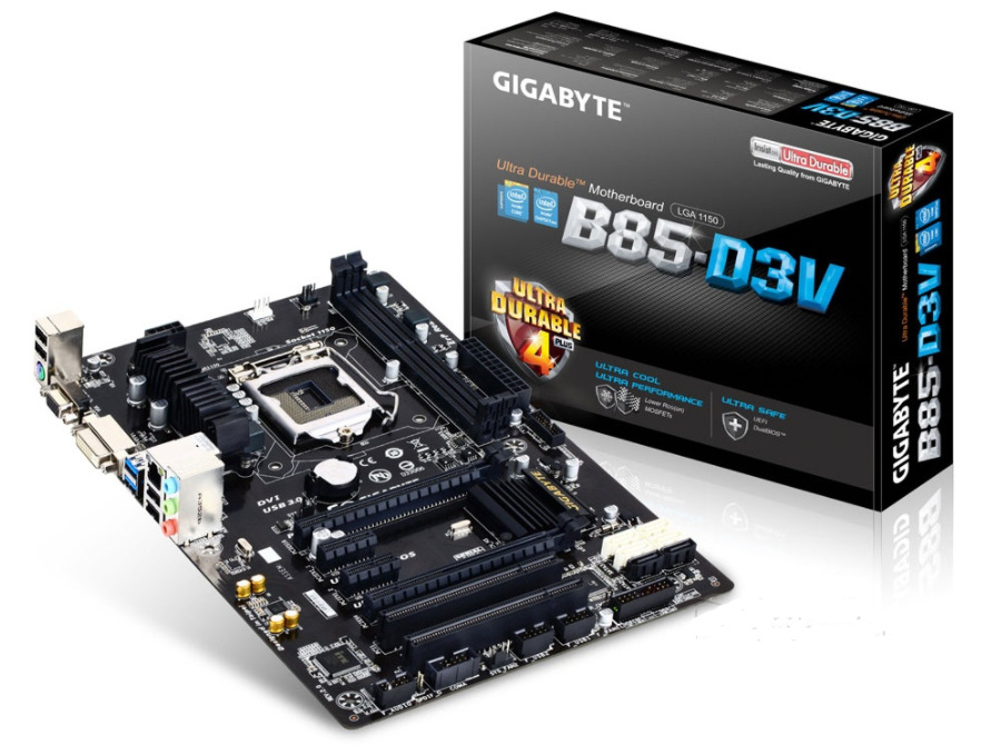 适用于Gigabyte/技嘉 B85-D3V 台式机主板支持 LGA1150 DDR3 库存