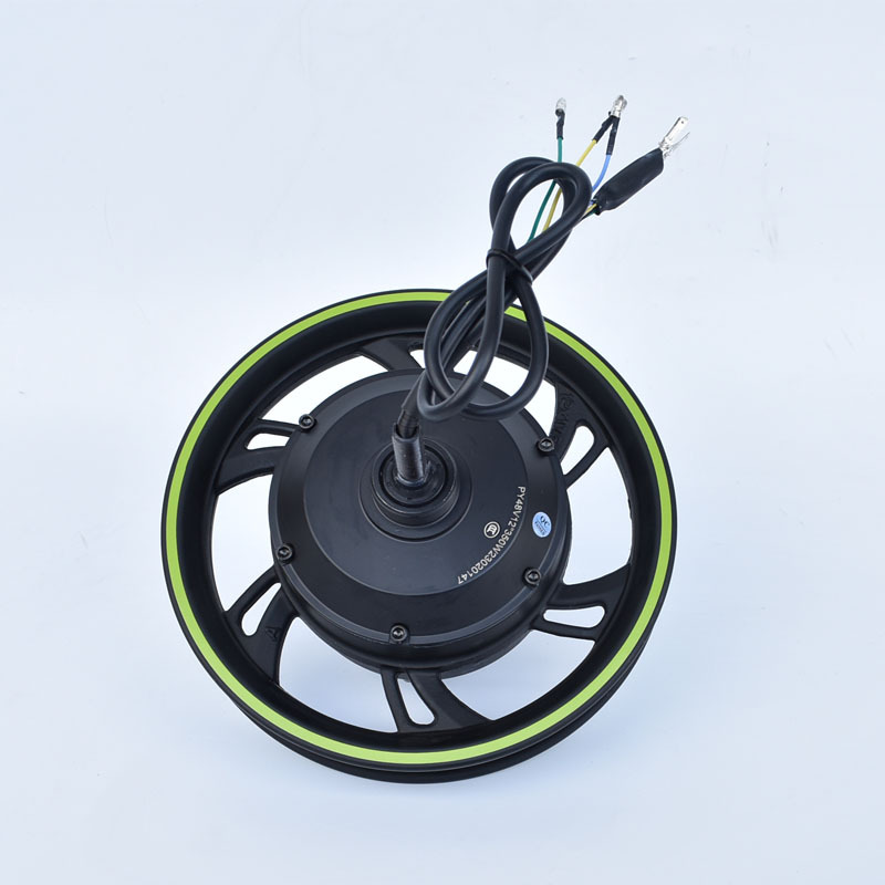 On behalf of the driving car motor 12 inch 48V350W toothed high-speed motor electric bicycle toothed brushless motor accessories