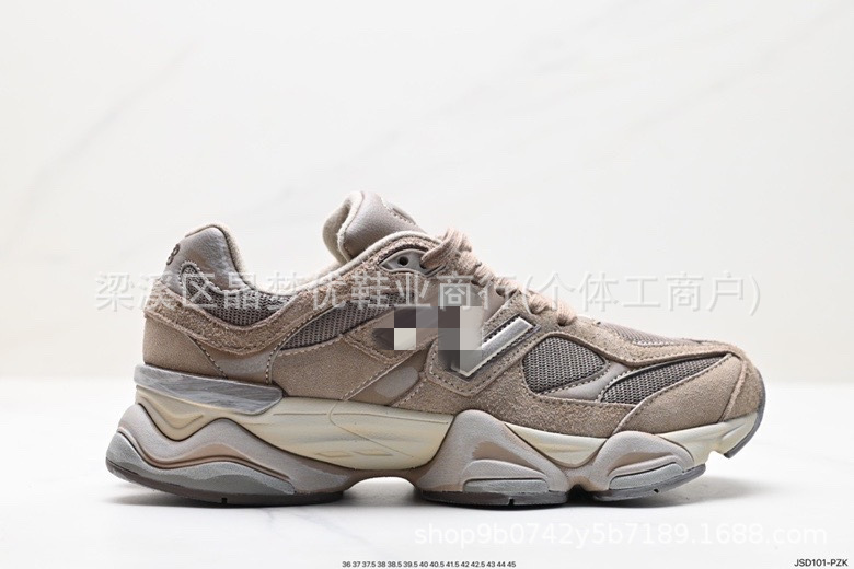 Zapatos Putian transfronterizos nb9060 amortiguador universal zapatos de papá aumentaron la altura transpirable de suela gruesa pareja zapatos deportivos casuales
