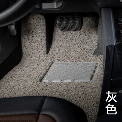 foot mat for special car, Modelə uyğun ayaqaltı - the-main-driver-is-about-14-mm-thick-grey