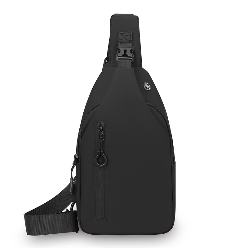 Gran capacidad al aire libre simple mochila transfronteriza nueva bolsa de hombro para hombres multifuncional bolsa de pecho de viaje USB