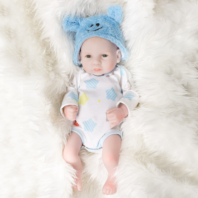 Especialmente para 10 muñecas transfronterizas de enseñanza temprana en el hogar pulgadas de nuevo práctica de mano de juguetes madres y niños muñecas nacidas