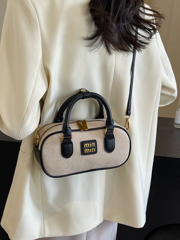 Texturas coreanas bolsas de mano para mujeres 2024 nuevo comercio exterior retro retro bolsas de bolos de hombro