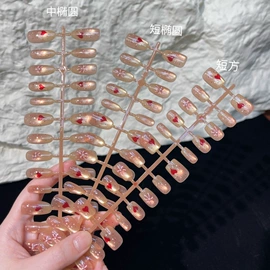 甲片/穿戴甲;美甲贴