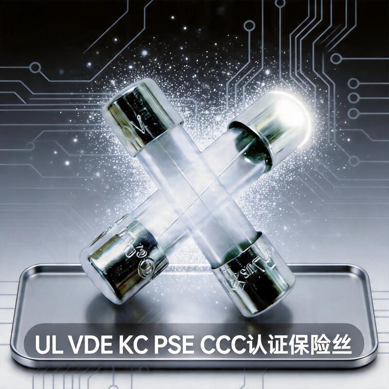 Safety Certified Fuse 5*20 0.5A 1A 1.6A 2A 3.15A Vde Ul Ccc Kc Pse