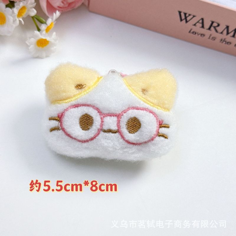 可爱卡通表情包猫咪吱吱叫挂件小猫胸针发饰发夹DIY配件服装辅料|undefined