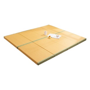 Folding Tatami Mat Jute Brown Mat Children's Room Study Bedroom Bay Window Homestay Hotel Mattress Lunch Break Mat