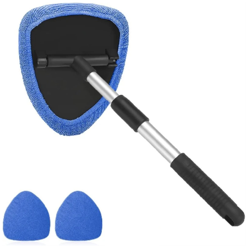 車のフロントガラスの清潔な拭き取り、ウインシールド、ワンダーTV電気商アルミ合金伸縮式洗車窓ブラシ