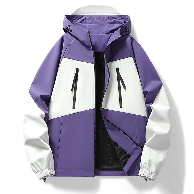 Trending Live-Streaming Items on Douyin and Pinduoduo: Men's Couple's Trendy Outdoor Softshell Jackets for Spring and Autumn