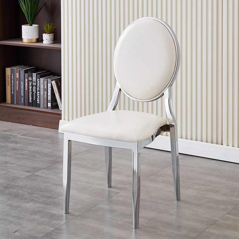 Mesa y silla de comedor multifuncional moderna simple boda gran reunión banquete silla de respaldo mesa y silla de comedor de hotel familiar