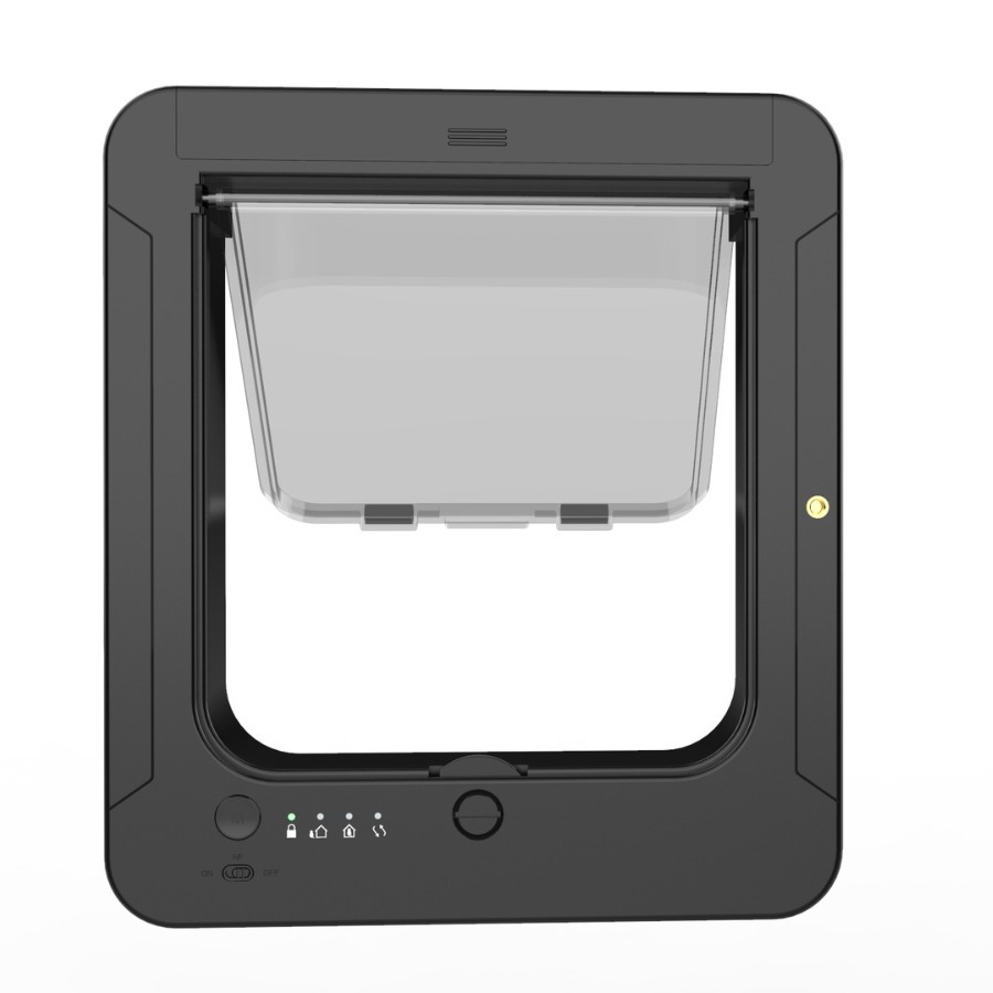 Puerta de mascotas, puerta de gatos, puerta de perro, puerta de control inteligente, puerta de gatos, puerta libre para gatos, cerca de artículos para mascotas